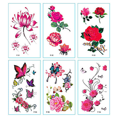 TTDeye Florescence 30 Piece Tattoo Stickers