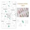 TTDeye Flower Specimens Nail Stickers