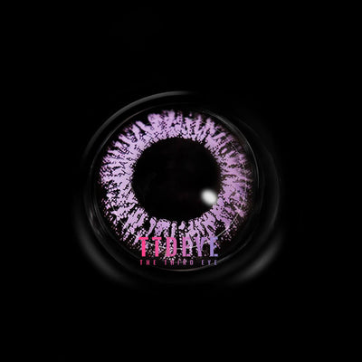 TTDeye Floweriness Purple Colored Contact Lenses