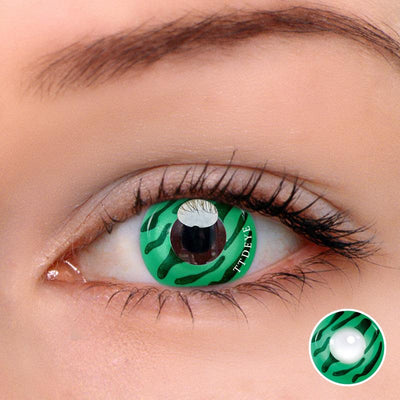 TTDeye Freak Cell Green Colored Contact Lenses