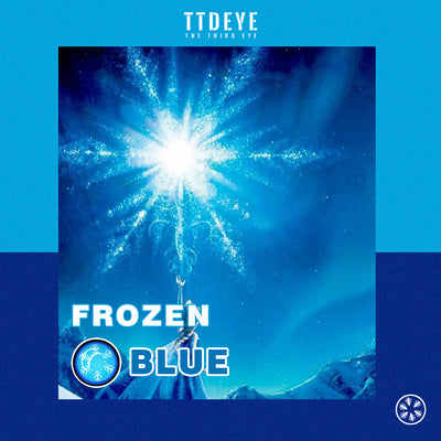 TTDeye Frozen Blue Colored Contact Lenses