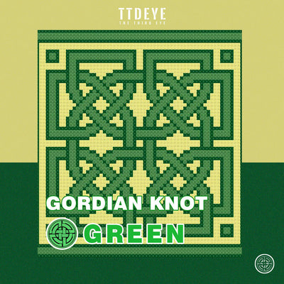 TTDeye Gordian Knot Green Colored Contact Lenses