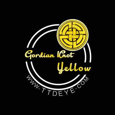 TTDeye Gordian Knot Yellow Colored Contact Lenses