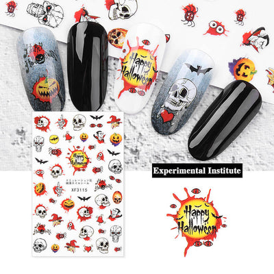 TTDeye Happy Halloween Nail Stickers