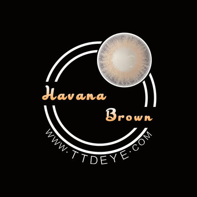 TTDeye Havana Brown Colored Contact Lenses
