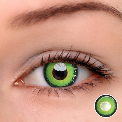 TTDeye Hawkgirl Green Colored Contact Lenses