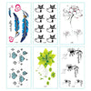 TTDeye Heartbeat 30 Piece Tattoo Stickers