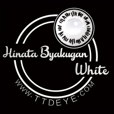 TTDeye Hinata Byakugan White Colored Contact Lenses