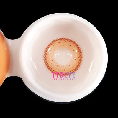 TTDeye Honey Snow Brown Colored Contact Lenses