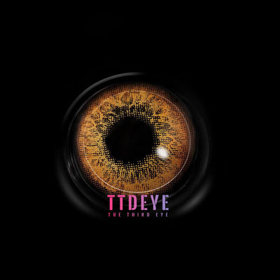 TTDeye Iris Gold-Brown Colored Contact Lenses