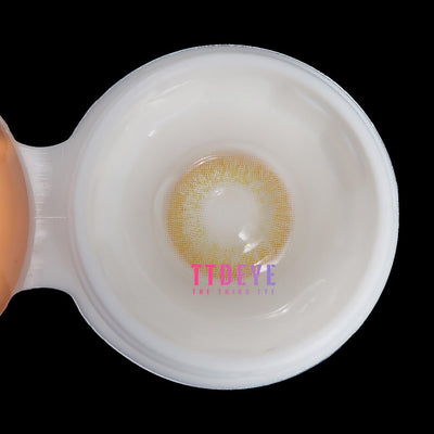 TTDeye Iris Gold-Brown Colored Contact Lenses