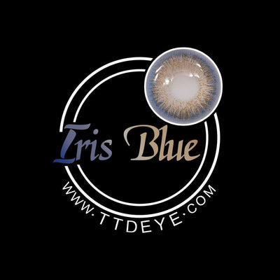 TTDeye Iris Blue Colored Contact Lenses