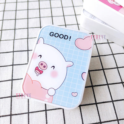 TTDeye Lovely Piggy 2-in-1 Lens Case