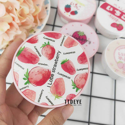 TTDeye Kawaii Strawberry Lens Case