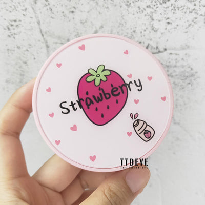 TTDeye Kawaii Strawberry Lens Case