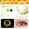 TTDeye Kiwi Green Colored Contact Lenses