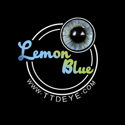 TTDeye Lemon Blue Colored Contact Lenses