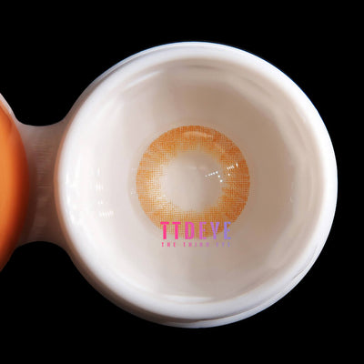 TTDeye Lemon Brown Colored Contact Lenses