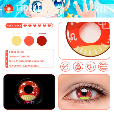 TTDeye Leo Colored Contact Lenses