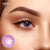 TTDeye Love Me Purple Colored Contact Lenses