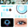 TTDeye Macaron Blue Colored Contact Lenses