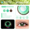 TTDeye Macaron Green Colored Contact Lenses