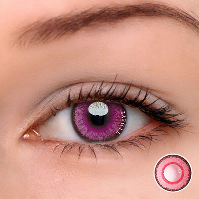 TTDeye Macaron Pink Colored Contact Lenses