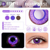 TTDeye Macaron Purple Colored Contact Lenses