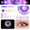 TTDeye Magic Circle Violet Colored Contact Lenses