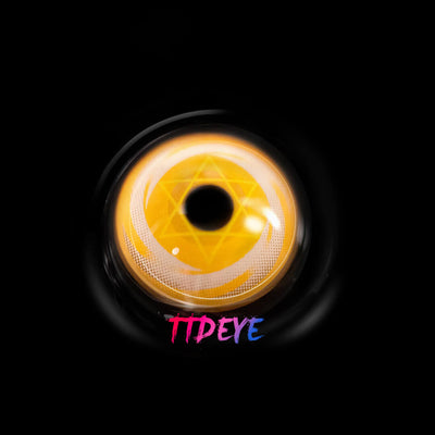 TTDeye Magic Circle Yellow Colored Contact Lenses