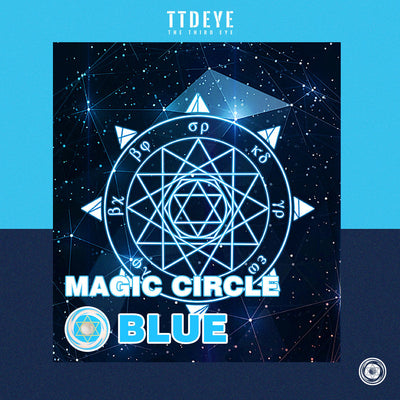 TTDeye Magic Circle Blue Colored Contact Lenses