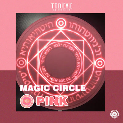 TTDeye Magic Circle Pink Colored Contact Lenses