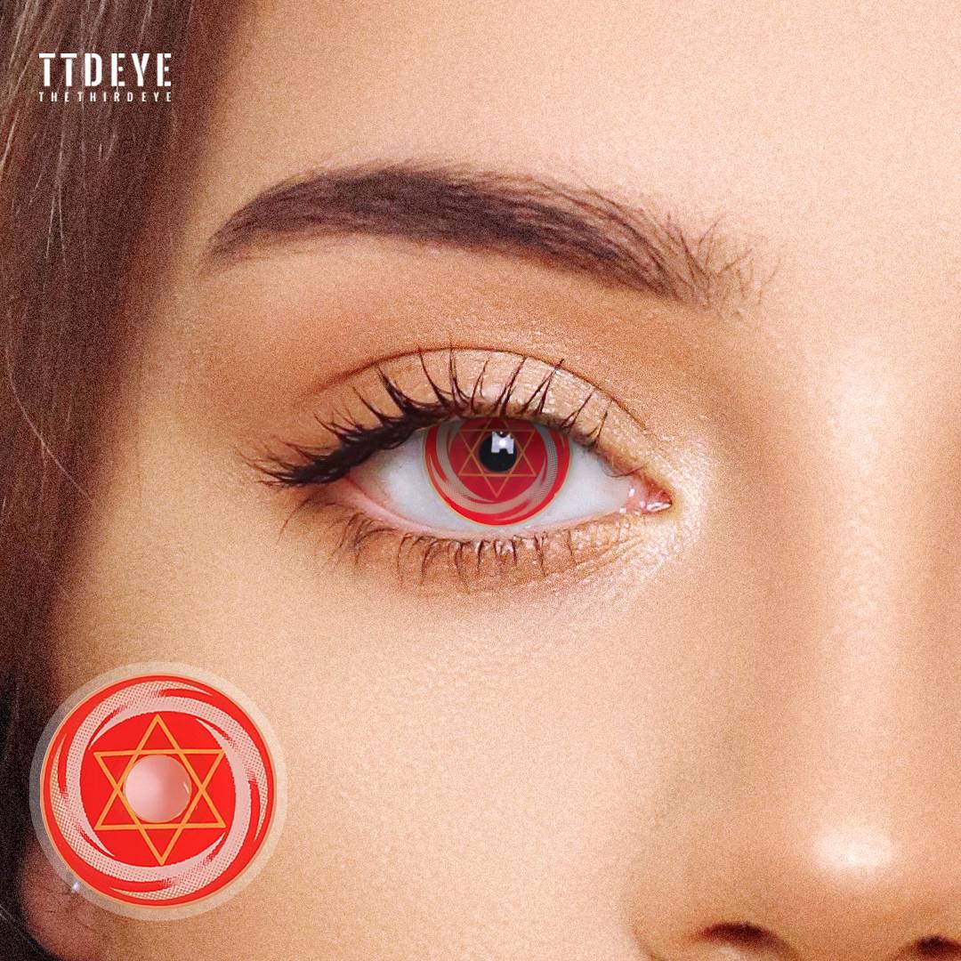 TTDeye Magic Circle Red Colored Contact Lenses