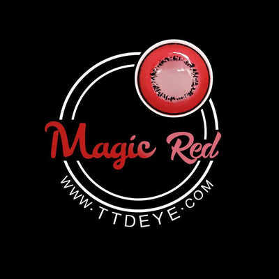 TTDeye Magic Red Colored Contact Lenses