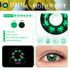 TTDeye Maple Leaf Green Colored Contact Lenses