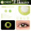 REAL x TTDeye Milan Green Colored Contact Lenses