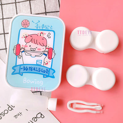 TTDeye Milk Tea 2-in-1 Lens Case