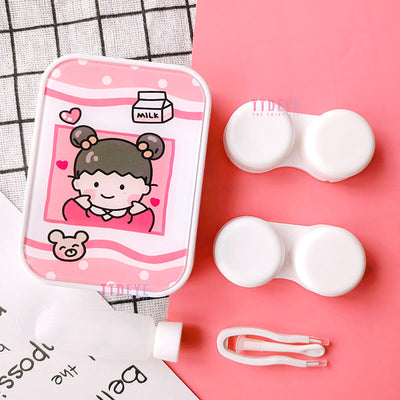 TTDeye Milk Tea 2-in-1 Lens Case