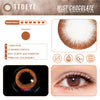 REAL x TTDeye Mist Chocolate Colored Contact Lenses