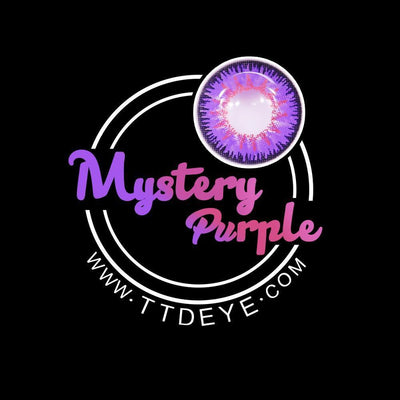 TTDeye Mystery Purple Colored Contact Lenses