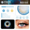 TTDeye NASA Blue Colored Contact Lenses