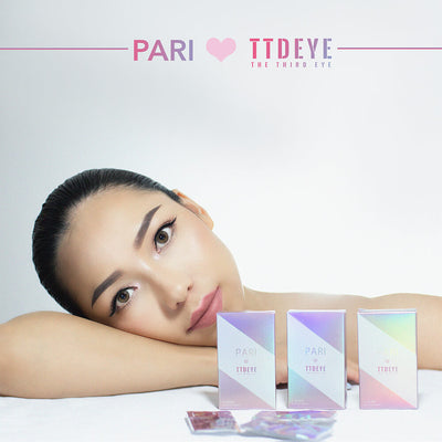 Pari x TTDeye Sweet Angel Blue Colored Contact Lenses