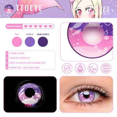 TTDeye Pisces Colored Contact Lenses