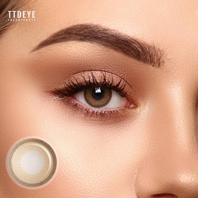 TTDeye Polar Lights Brown II Colored Contact Lenses