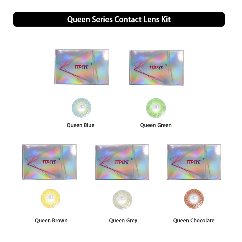 TTDeye Queen Series Contact Lens Kit
