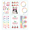 TTDeye Rainbow Neon 30 Piece Tattoo Stickers