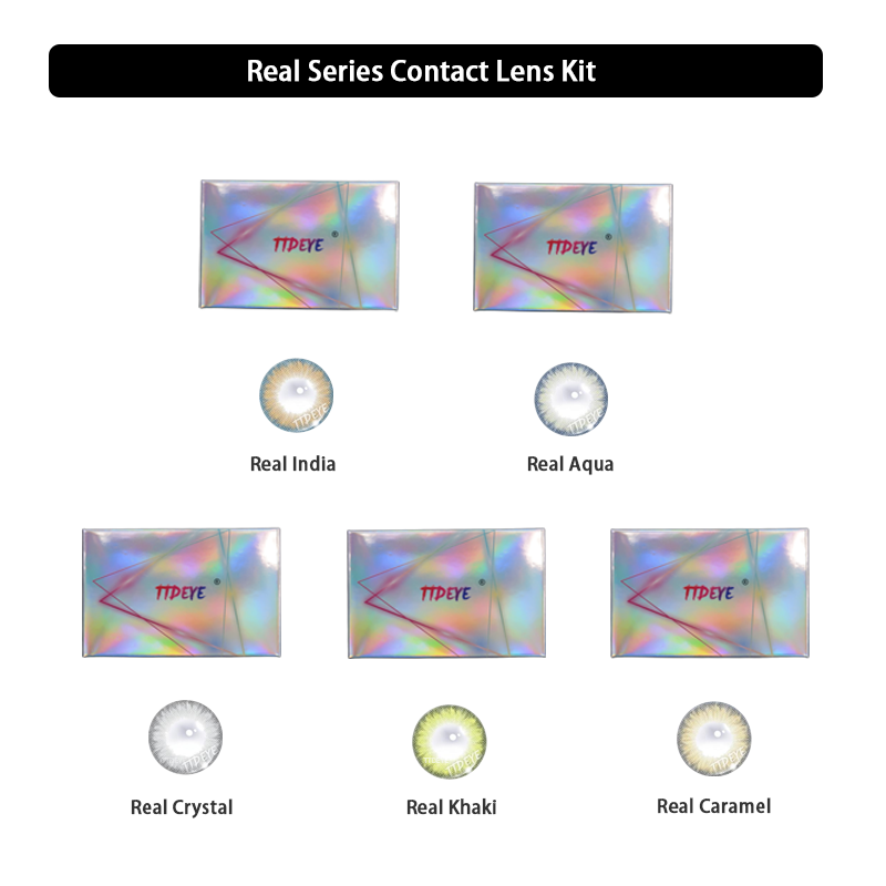 TTDeye Real Series Contact Lens Kit