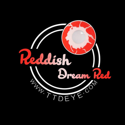 TTDeye Reddish Dream Red Colored Contact Lenses