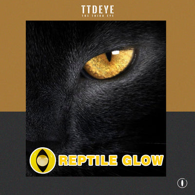 TTDeye Reptile Glow Colored Contact Lenses