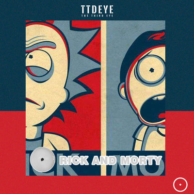TTDeye Rick and Morty Colored Contact Lenses